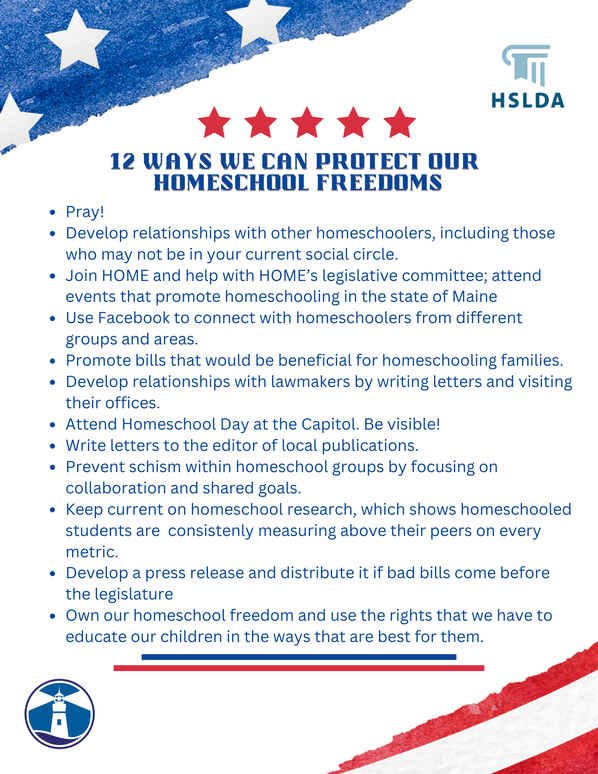 12 Ways We Can Protect Homeschooling